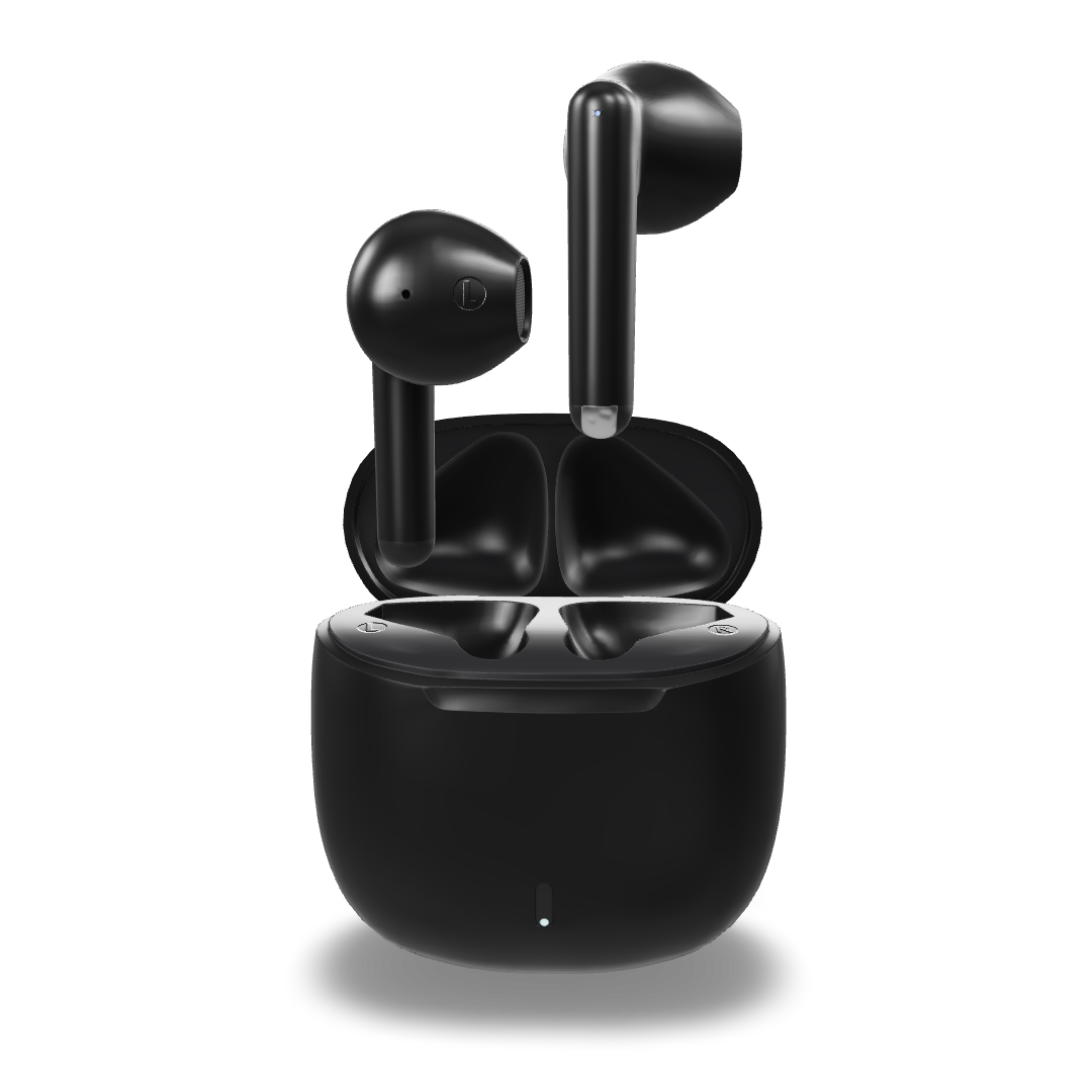 Classic Fit Wireless Earbuds, Black