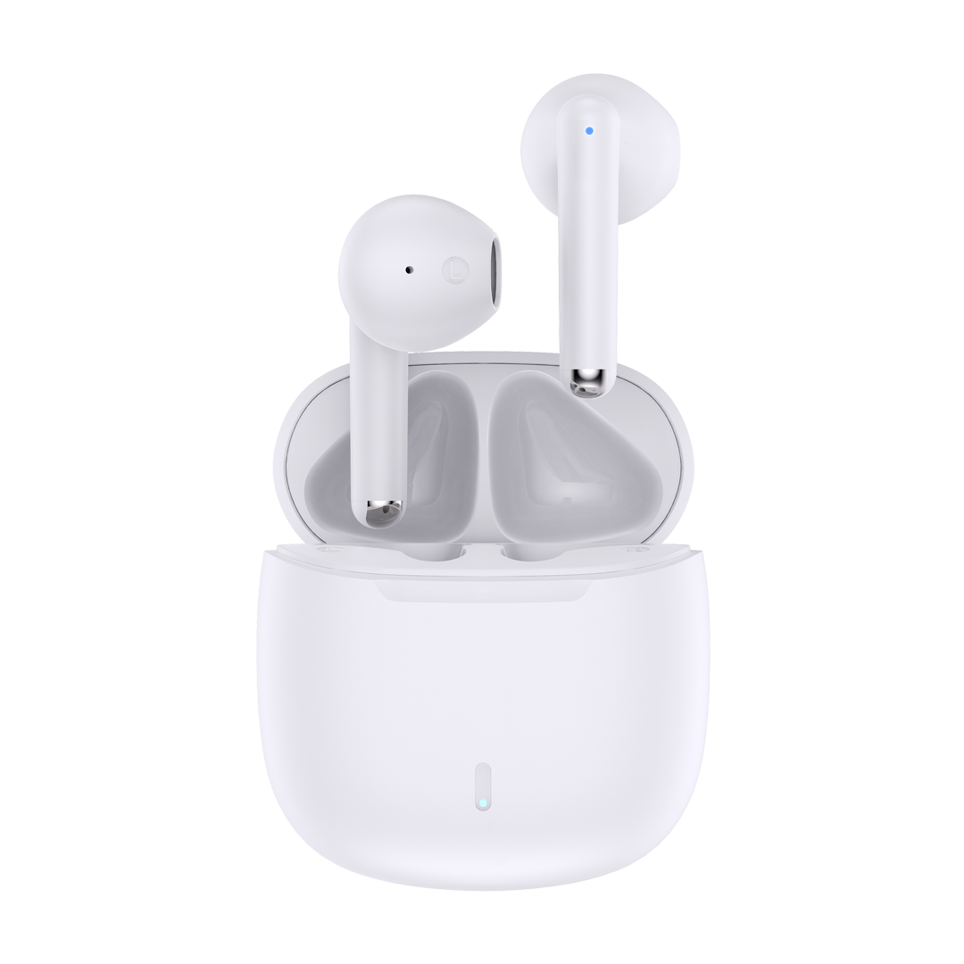 Classic Fit Wireless Earbuds, White